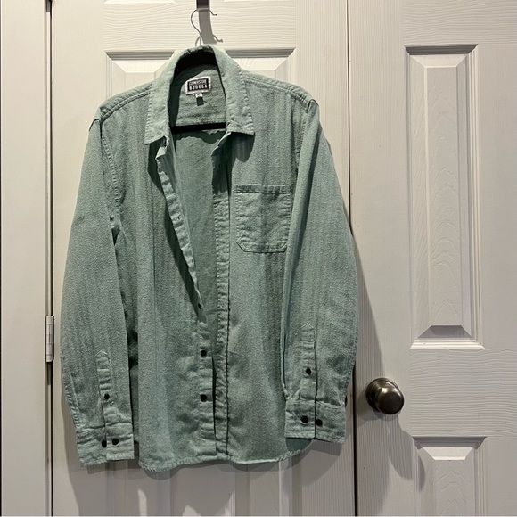 Cornerstone Bodega, XL, Mint button up - Picture 1 of 5